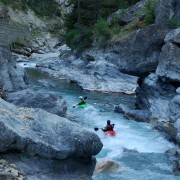Riding the rapids on the wild emerald Soca!